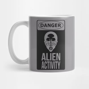 Danger, Alien Activity! Mug